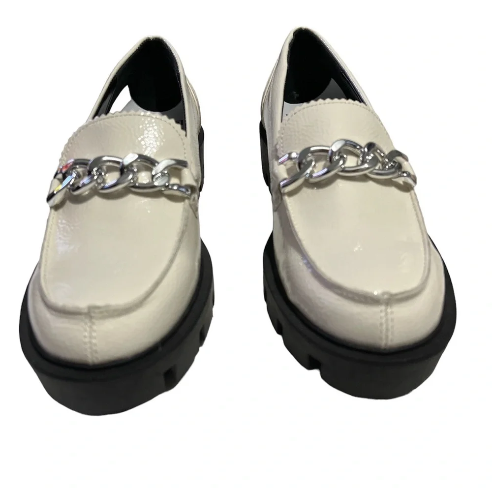 NWT MARC FISHER LOUANZ LUGSOLE LOAFER - Picture 7 of 8